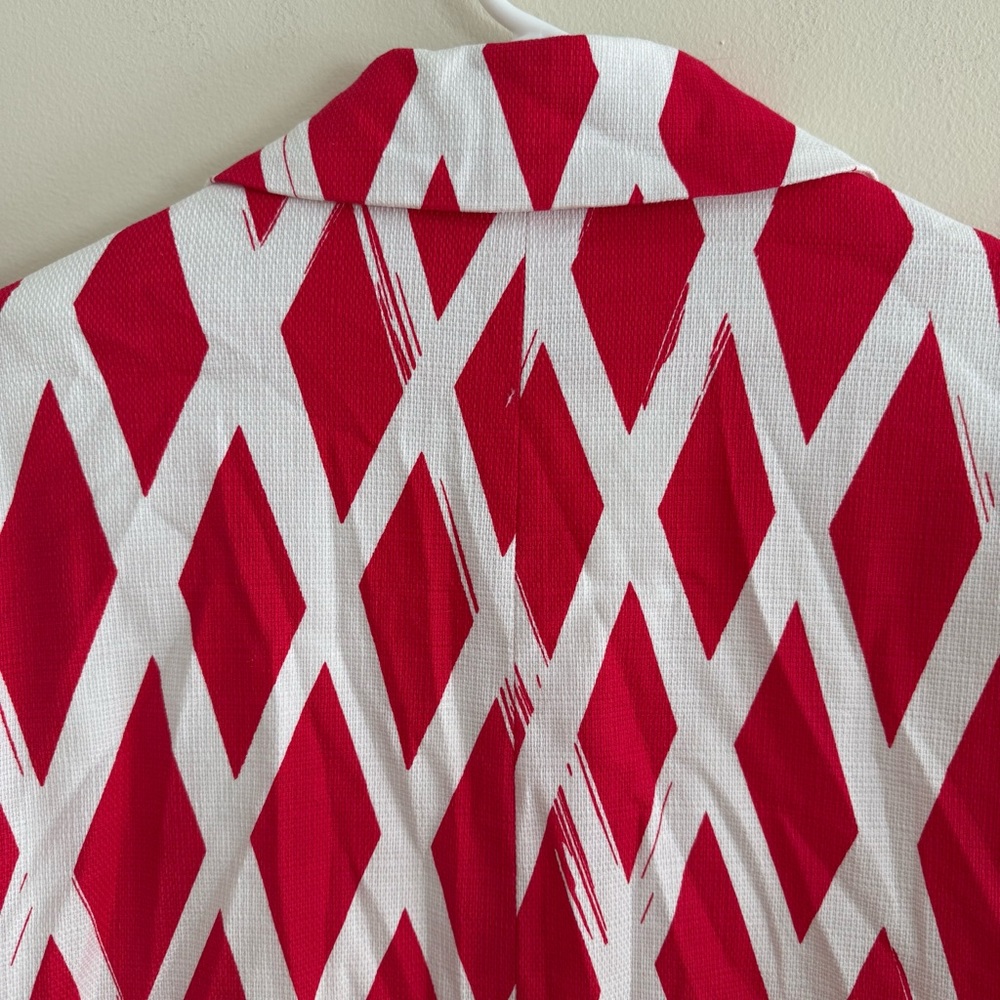 Dennis Basso Wide Printed Topper Jacket - Picture 8 of 11